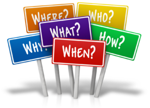 Read more about the article What, where, who, why, when and how – the great 6!