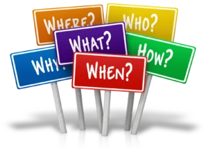 Read more about the article What, where, who, why, when and how – the great 6!